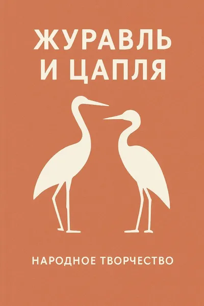 Журавль и цапля — обложка книги