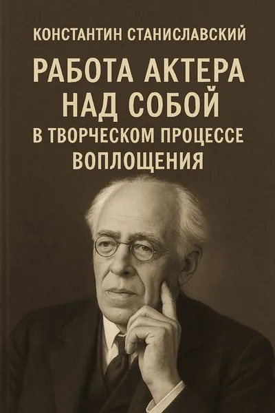 Работа актера над собой в творческом процессе воплощения — обложка книги