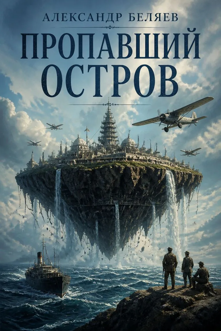 Пропавший остров — обложка книги