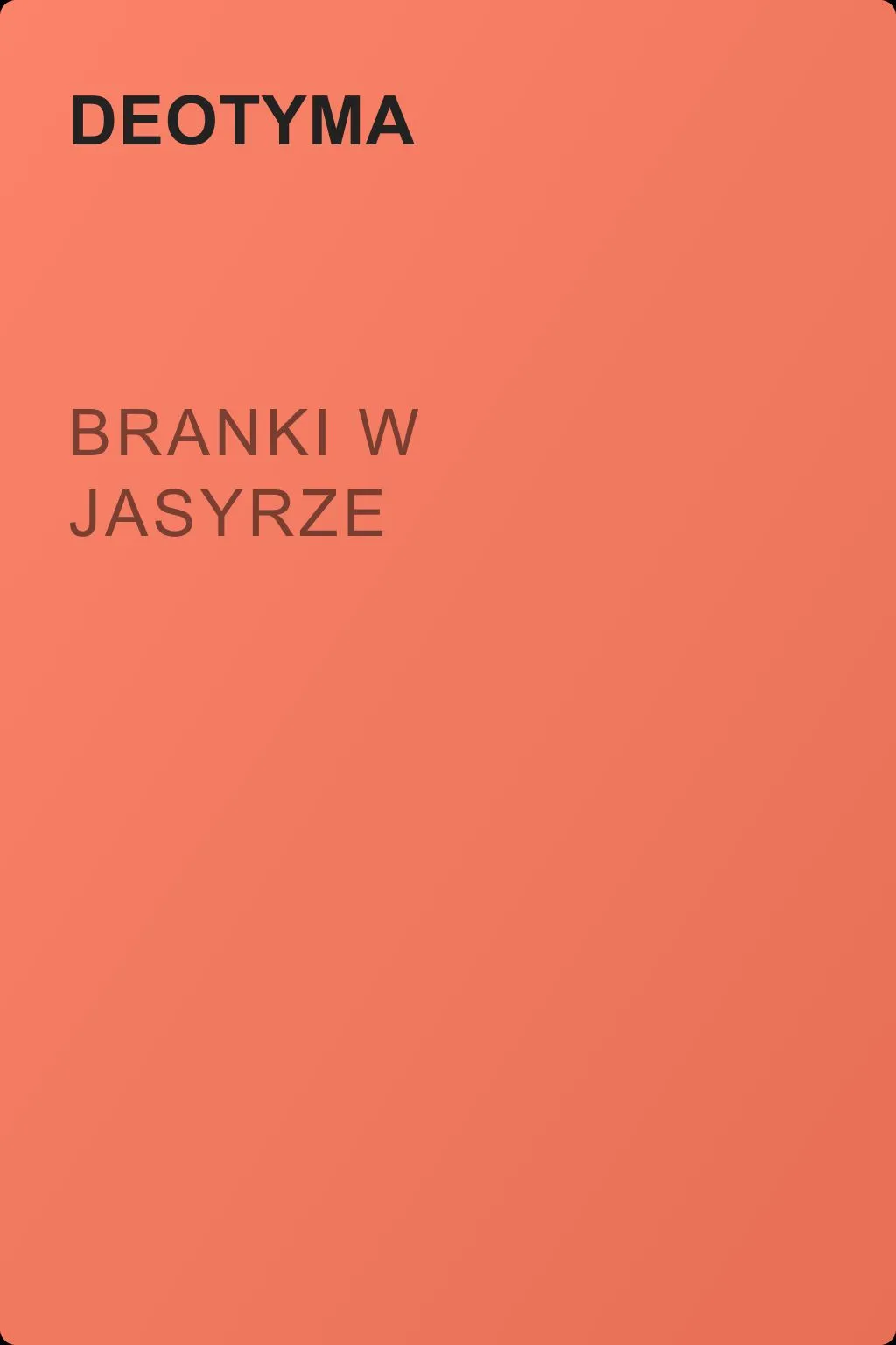 Branki w jasyrze — обложка книги