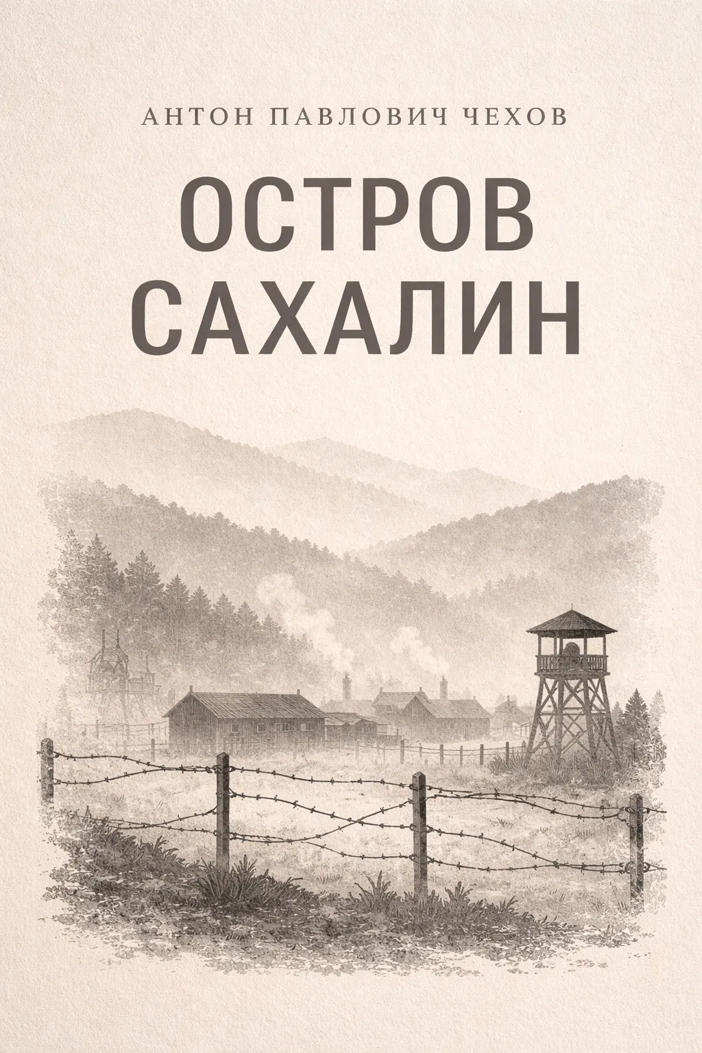 Остров Сахалин — обложка книги