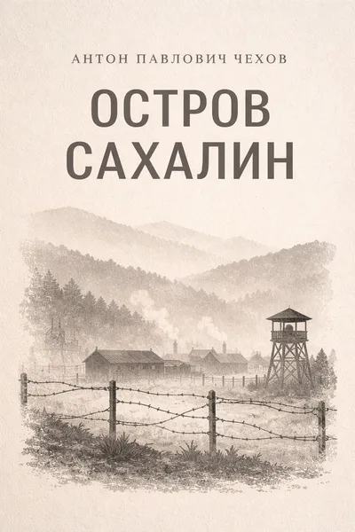 Остров Сахалин — обложка книги