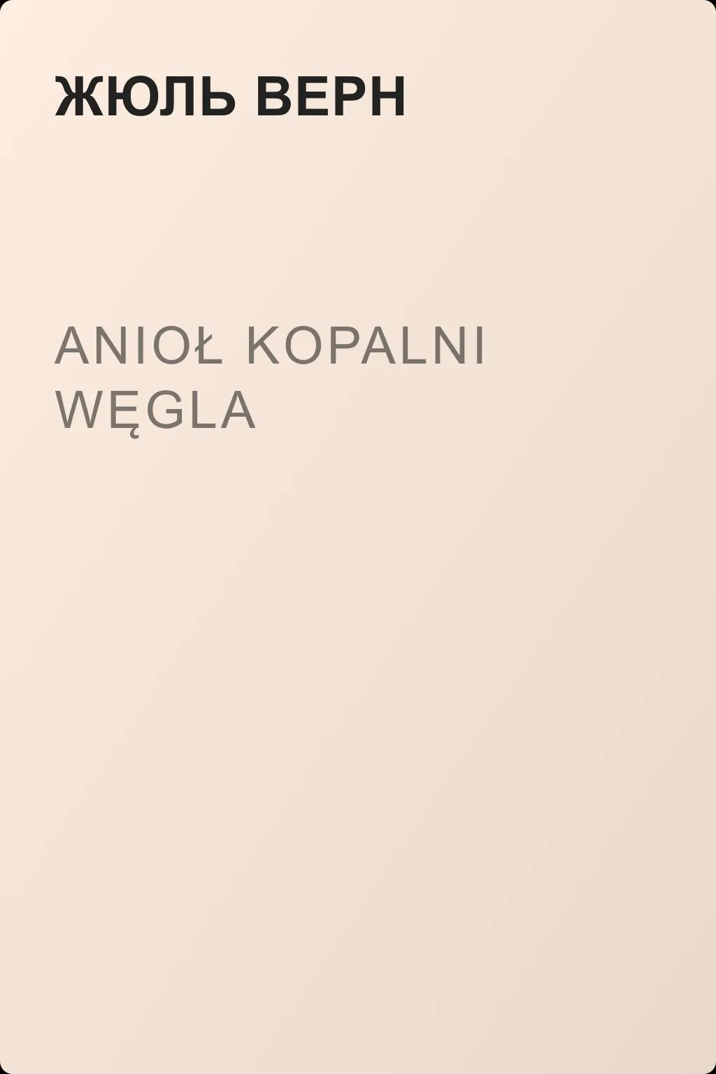 Anioł kopalni węgla — обложка книги
