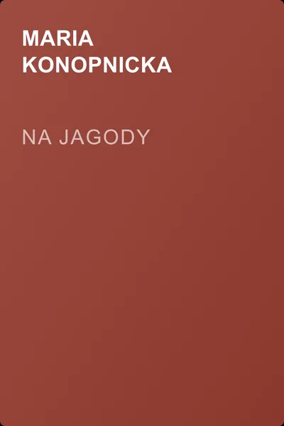 Na jagody — обложка книги