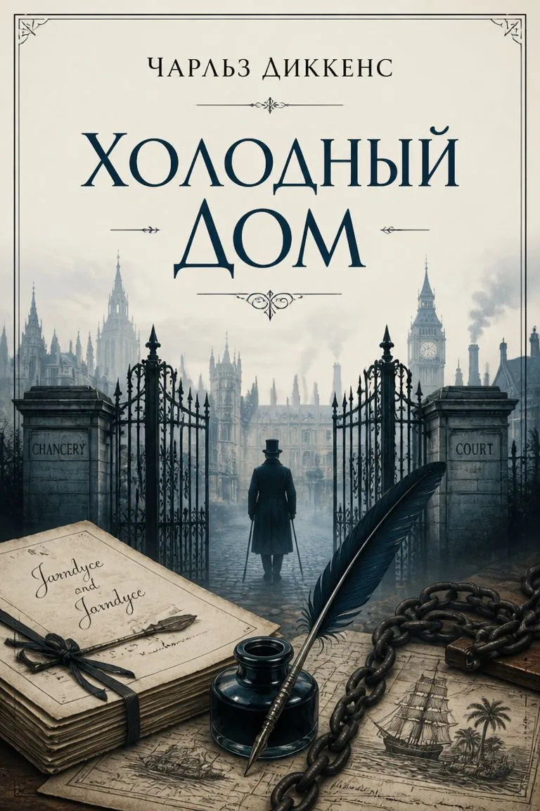 Холодный дом — обложка книги