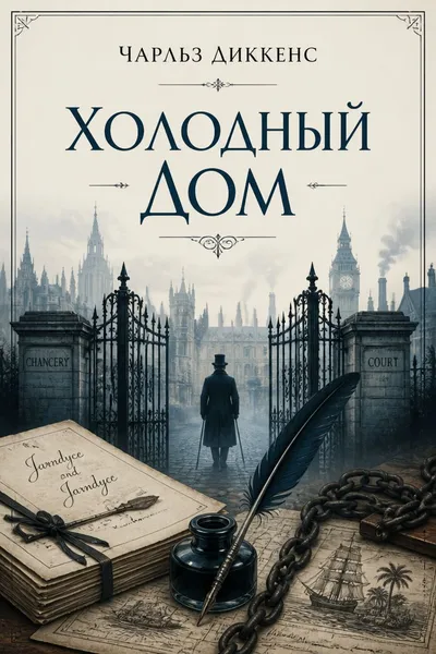 Холодный дом — обложка книги