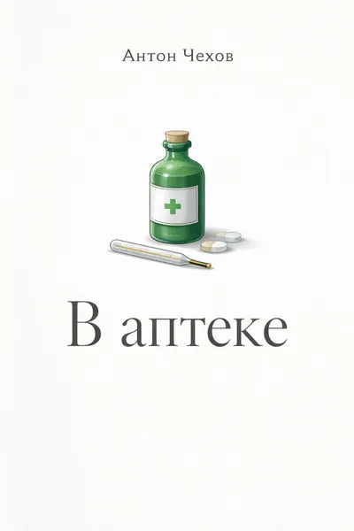 В аптеке — обложка книги