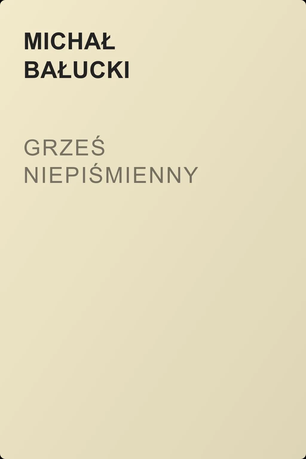 Grześ niepiśmienny — обложка книги
