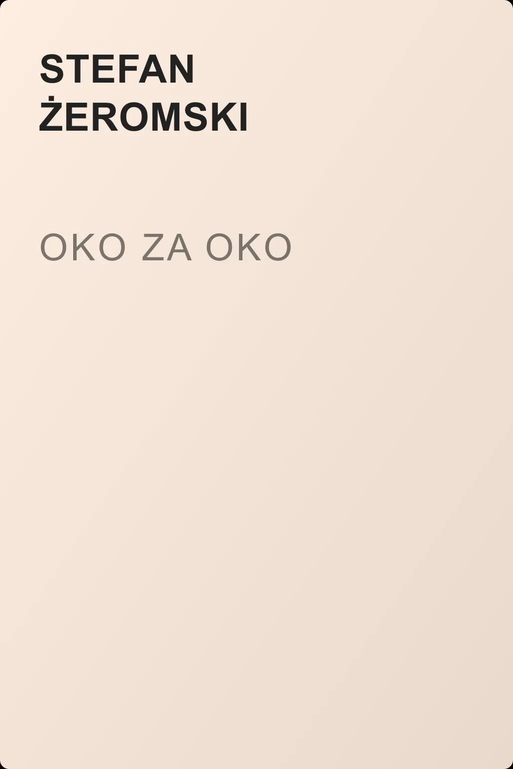 Oko za oko — обложка книги