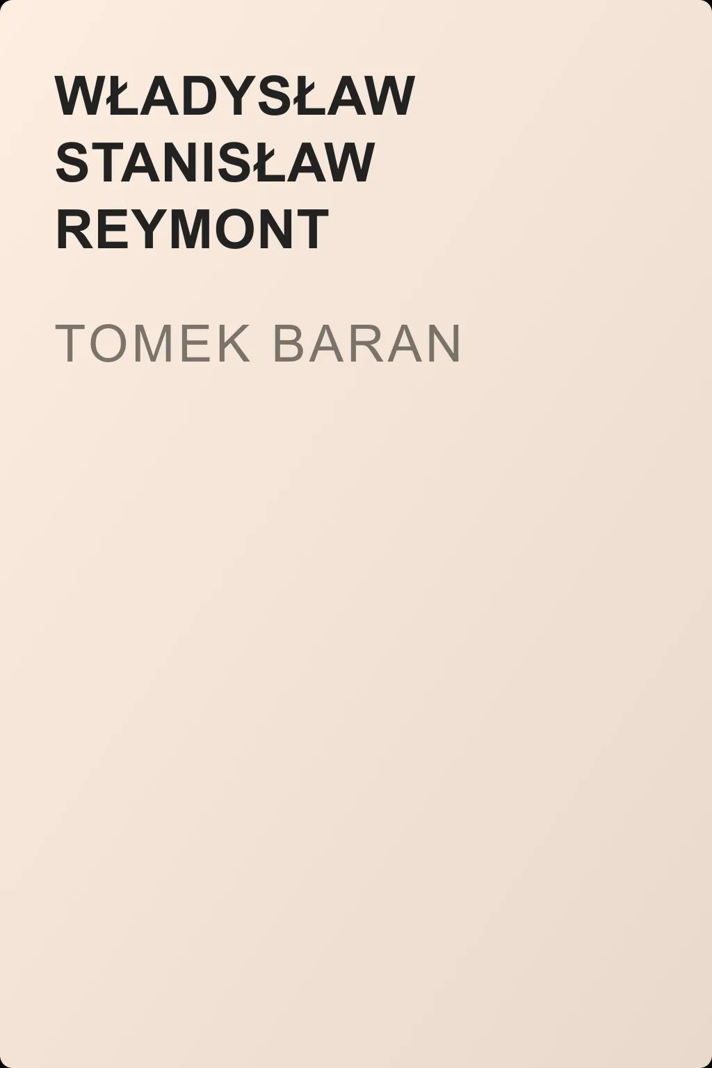 Tomek Baran — обложка книги