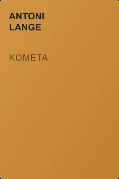 Kometa — обложка книги