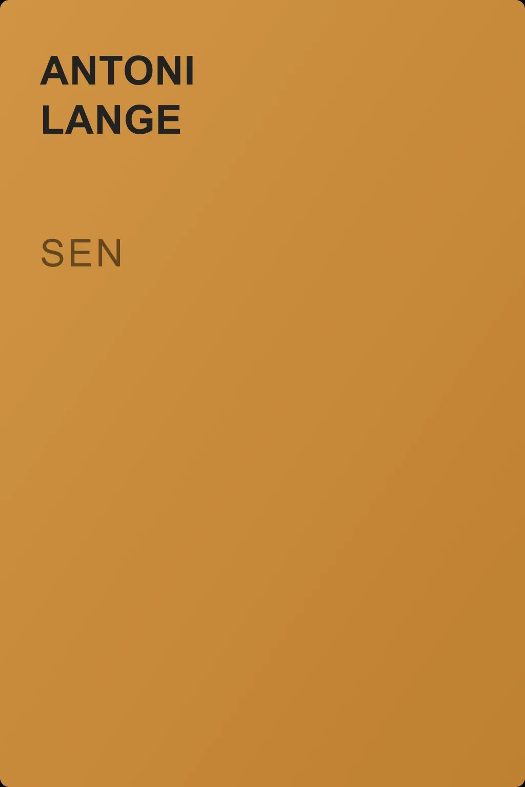 Sen — обложка книги