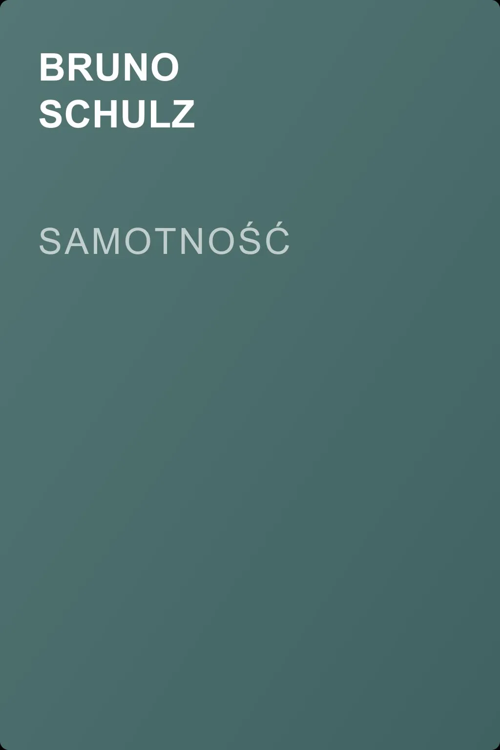 Samotność — обложка книги