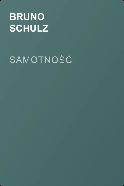 Samotność — обложка книги