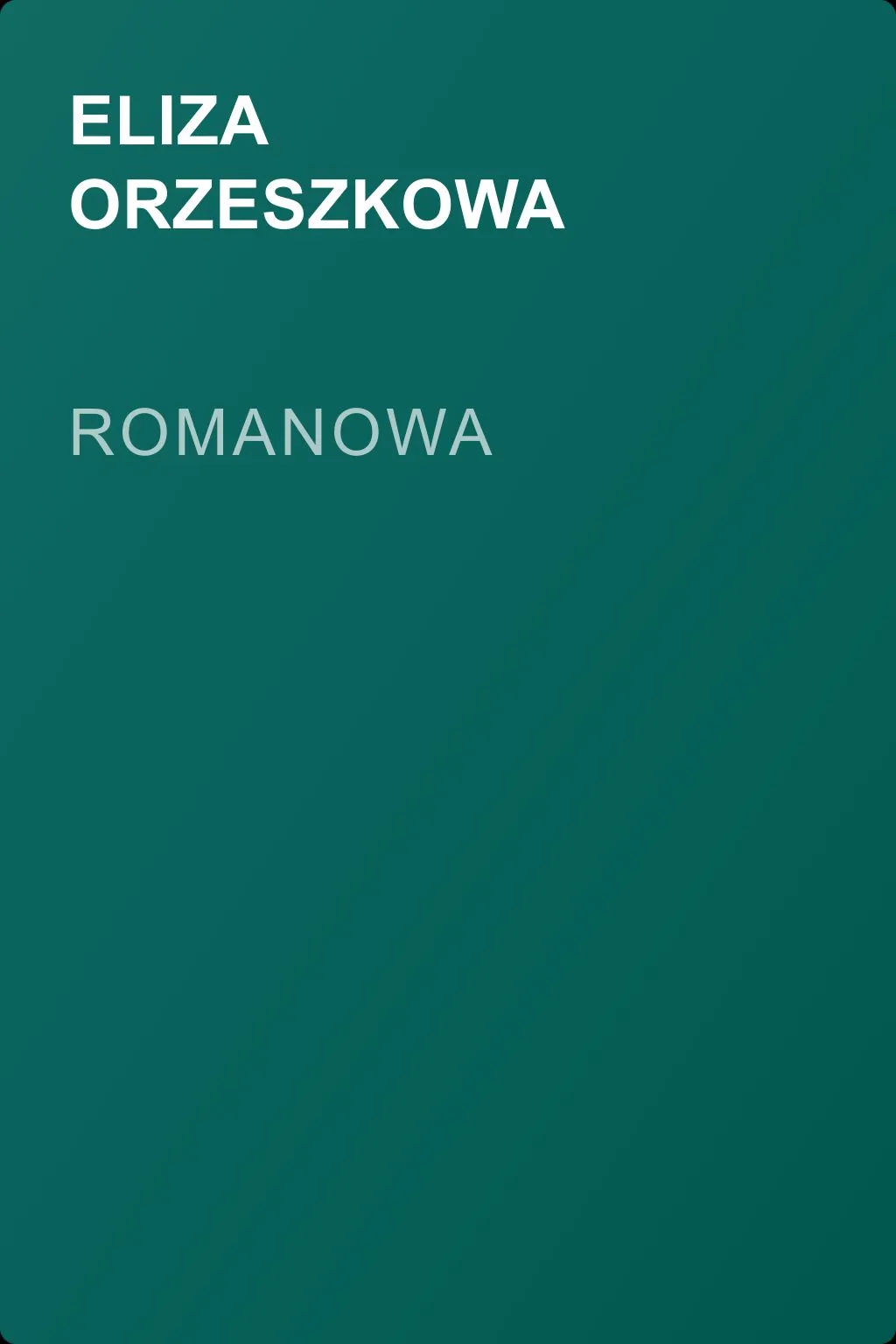Romanowa — обложка книги
