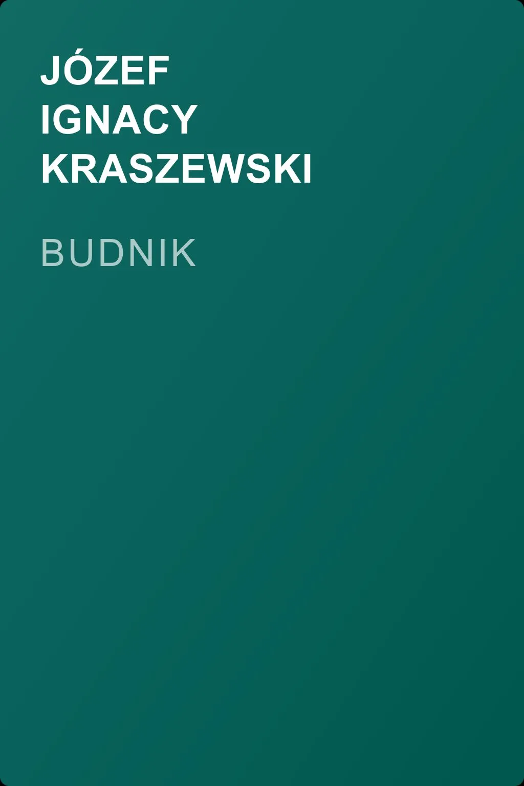 Budnik — обложка книги