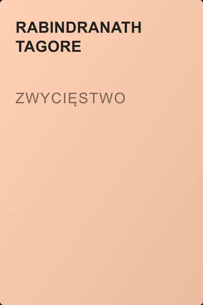 Zwycięstwo — обложка книги
