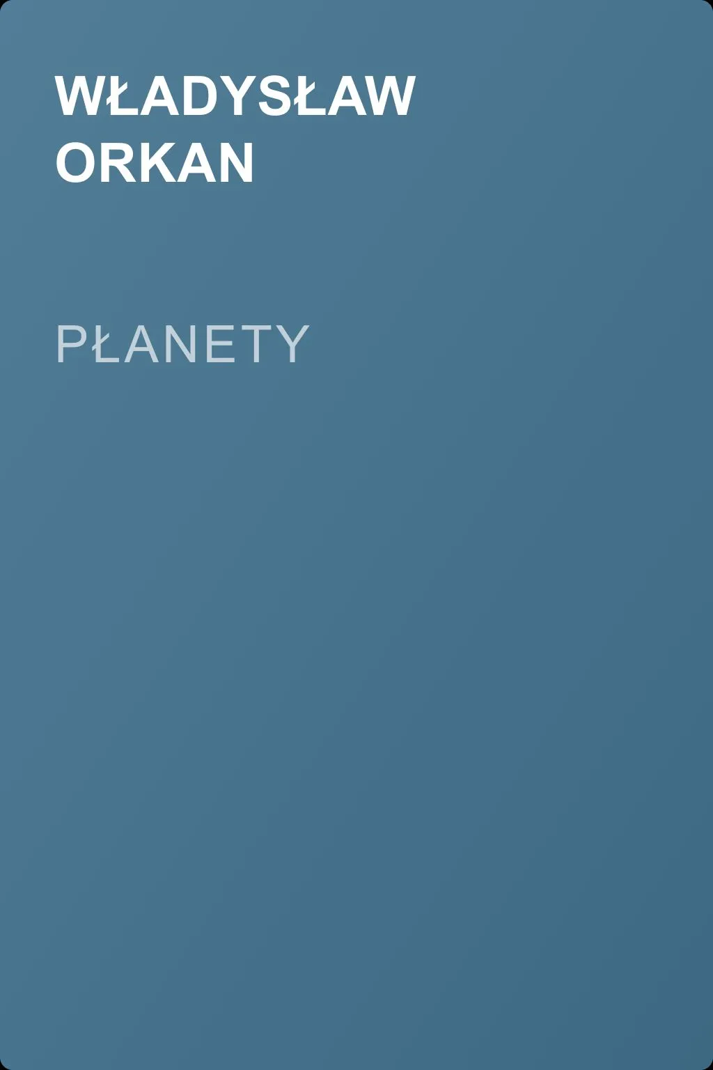 Płanety — обложка книги