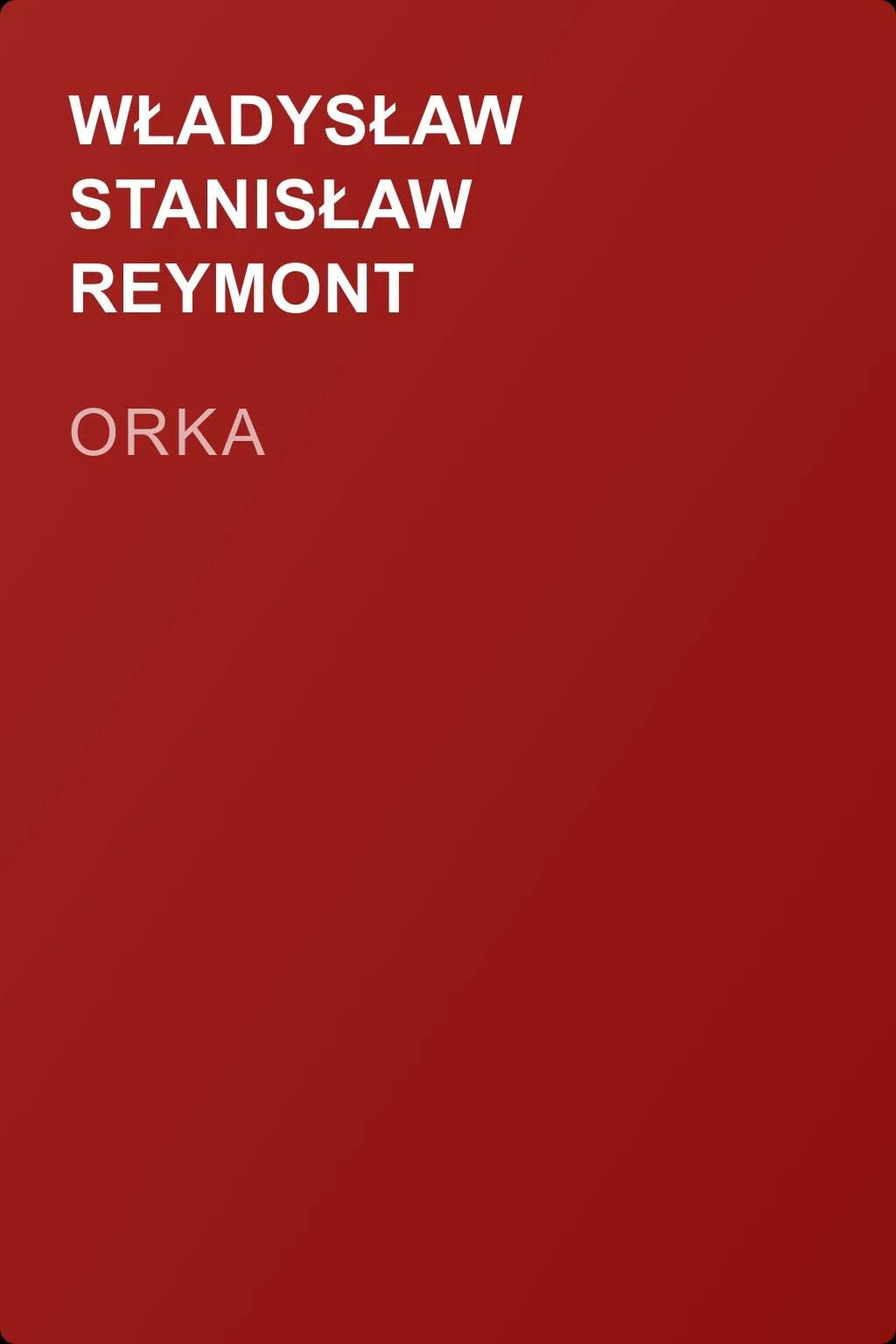 Orka — обложка книги