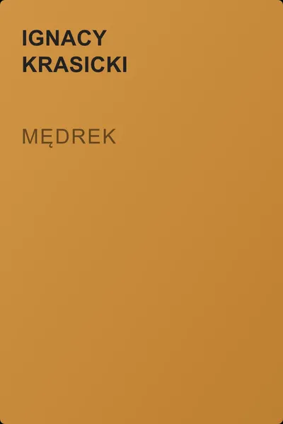 Mędrek — обложка книги