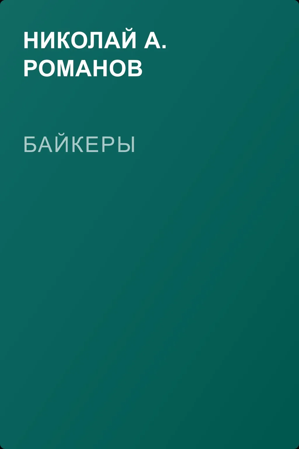Байкеры — обложка книги