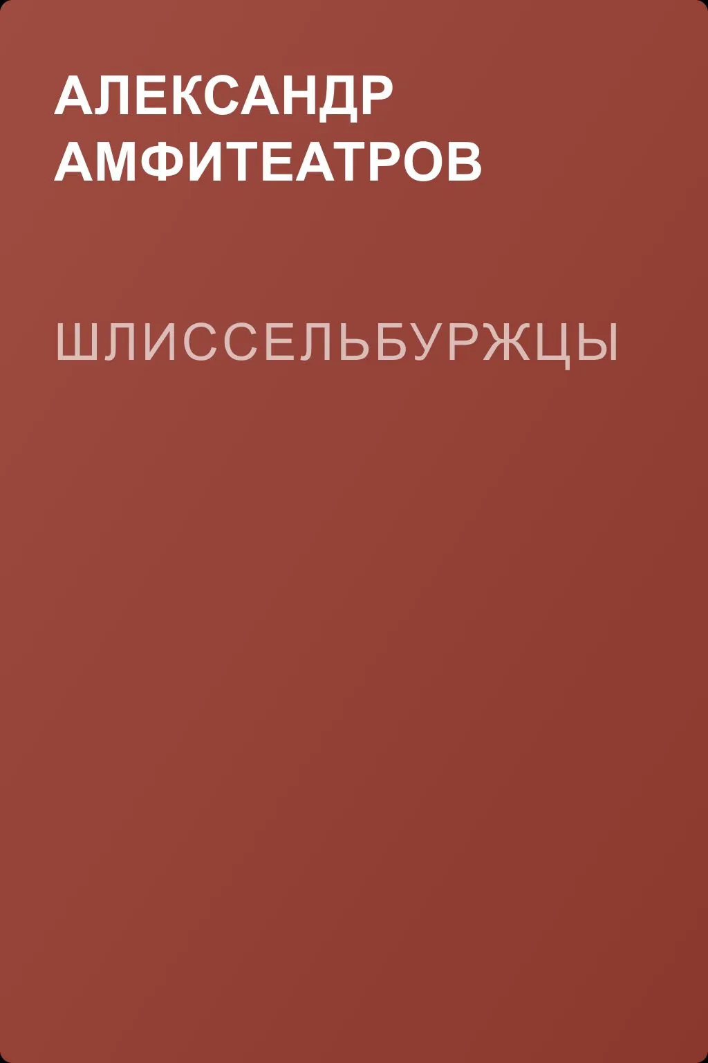 Шлиссельбуржцы — обложка книги