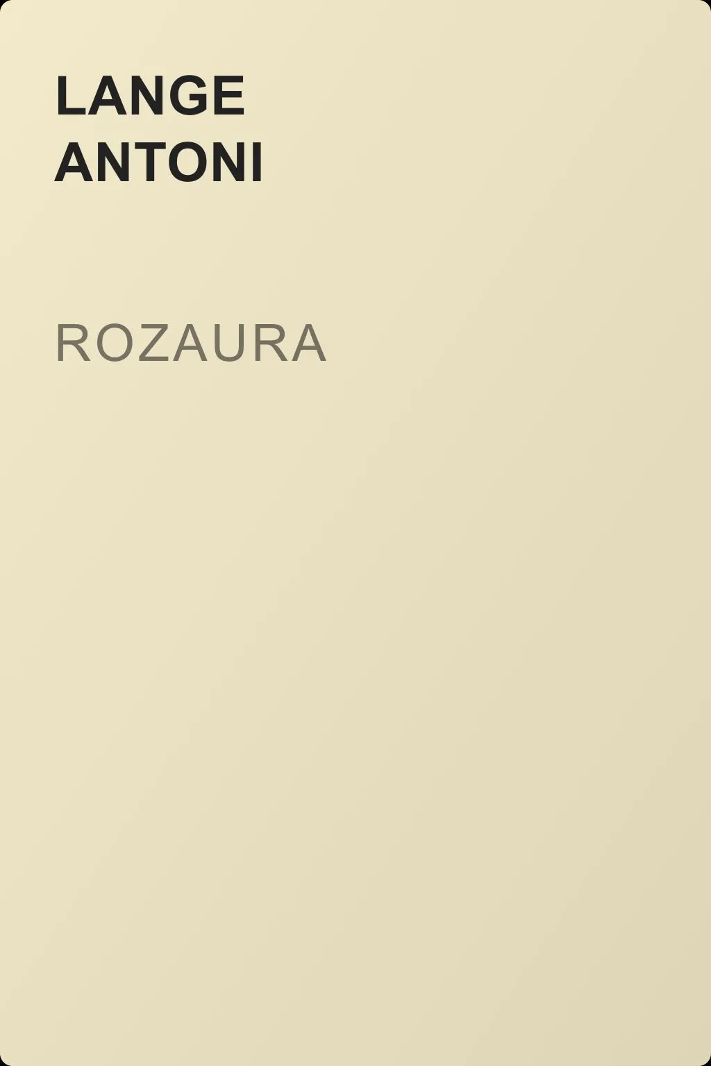 Rozaura — обложка книги