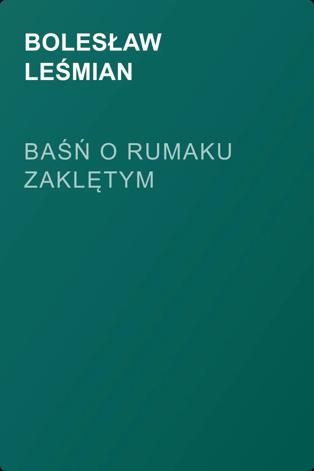 Baśń o rumaku zaklętym — обложка книги