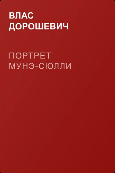 Портрет Мунэ-Сюлли — обложка книги