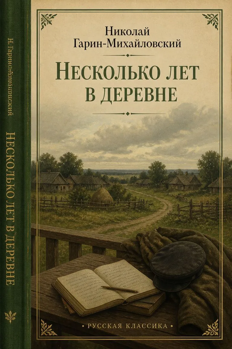 Несколько лет в деревне — обложка книги