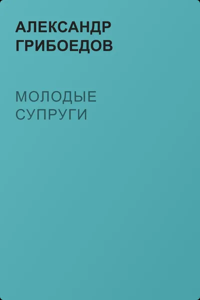 Молодые супруги — обложка книги