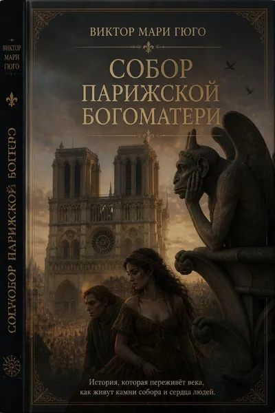 Собор Парижской Богоматери — обложка книги