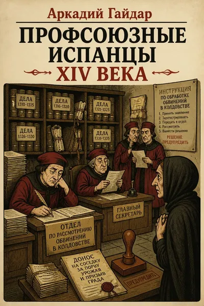 Профсоюзные испанцы XIV века — обложка книги