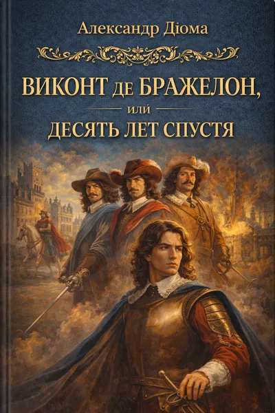 Виконт де Бражелон, или Десять лет спустя. Том 1 — обложка книги