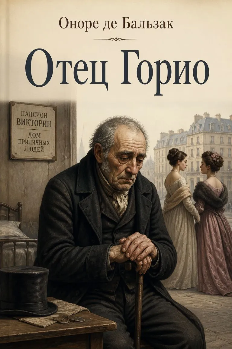 Отец Горио — обложка книги