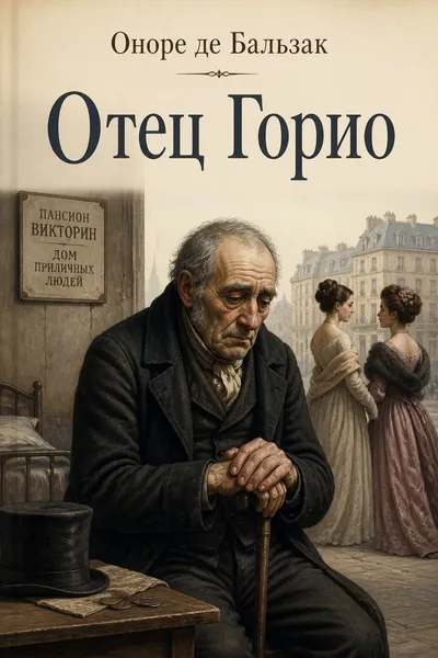 Отец Горио — обложка книги