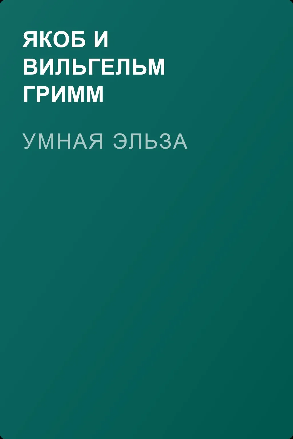 Умная Эльза — обложка книги