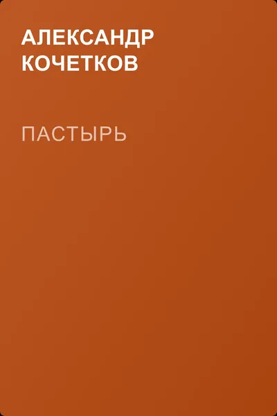 Пастырь — обложка книги