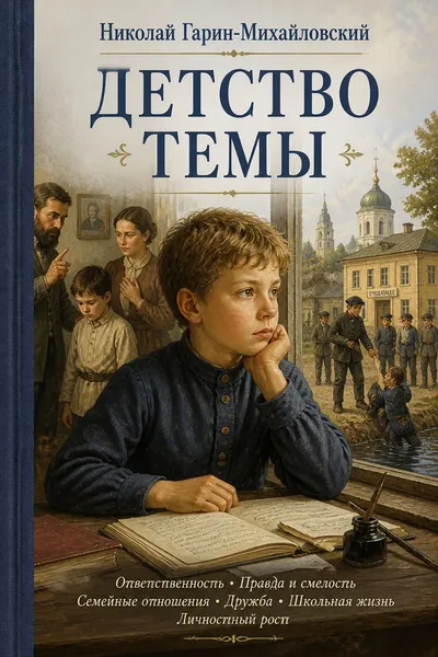 Детство Темы — обложка книги