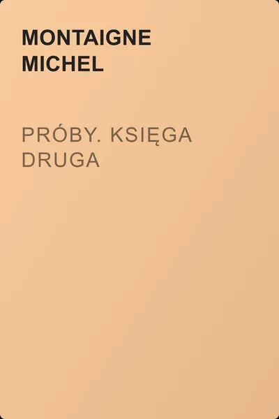 Próby. Księga druga — обложка книги