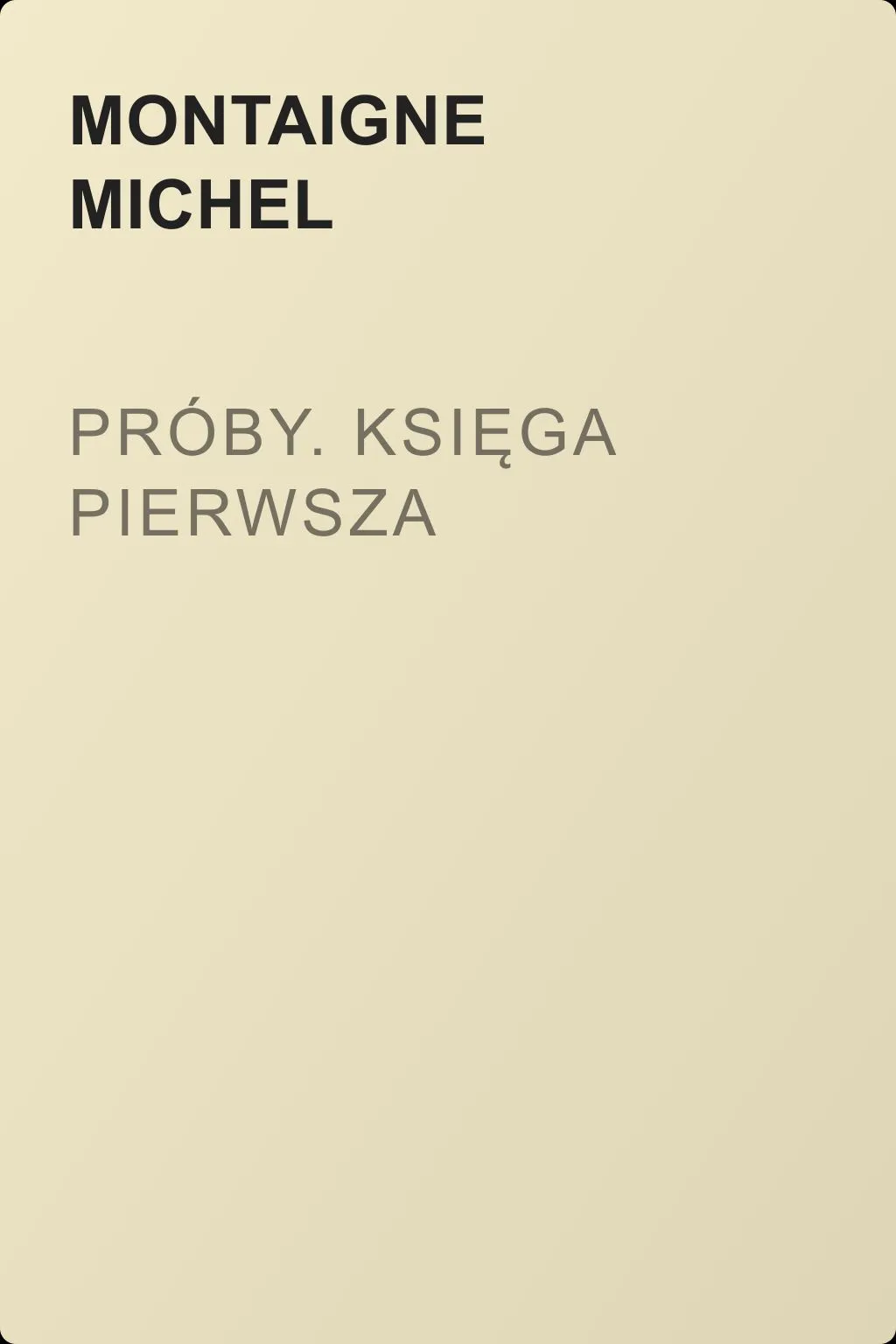 Próby. Księga pierwsza — обложка книги