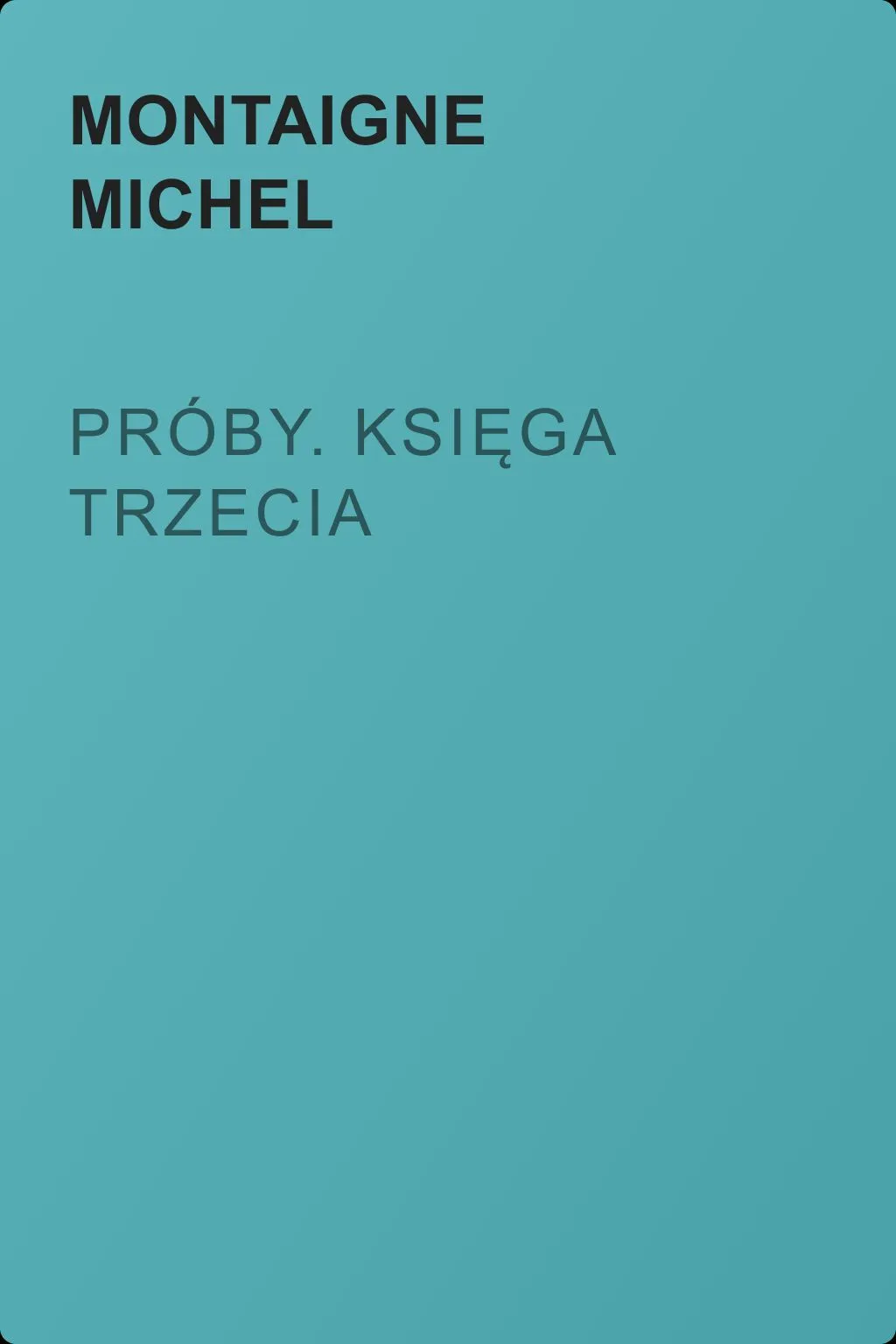 Próby. Księga trzecia — обложка книги