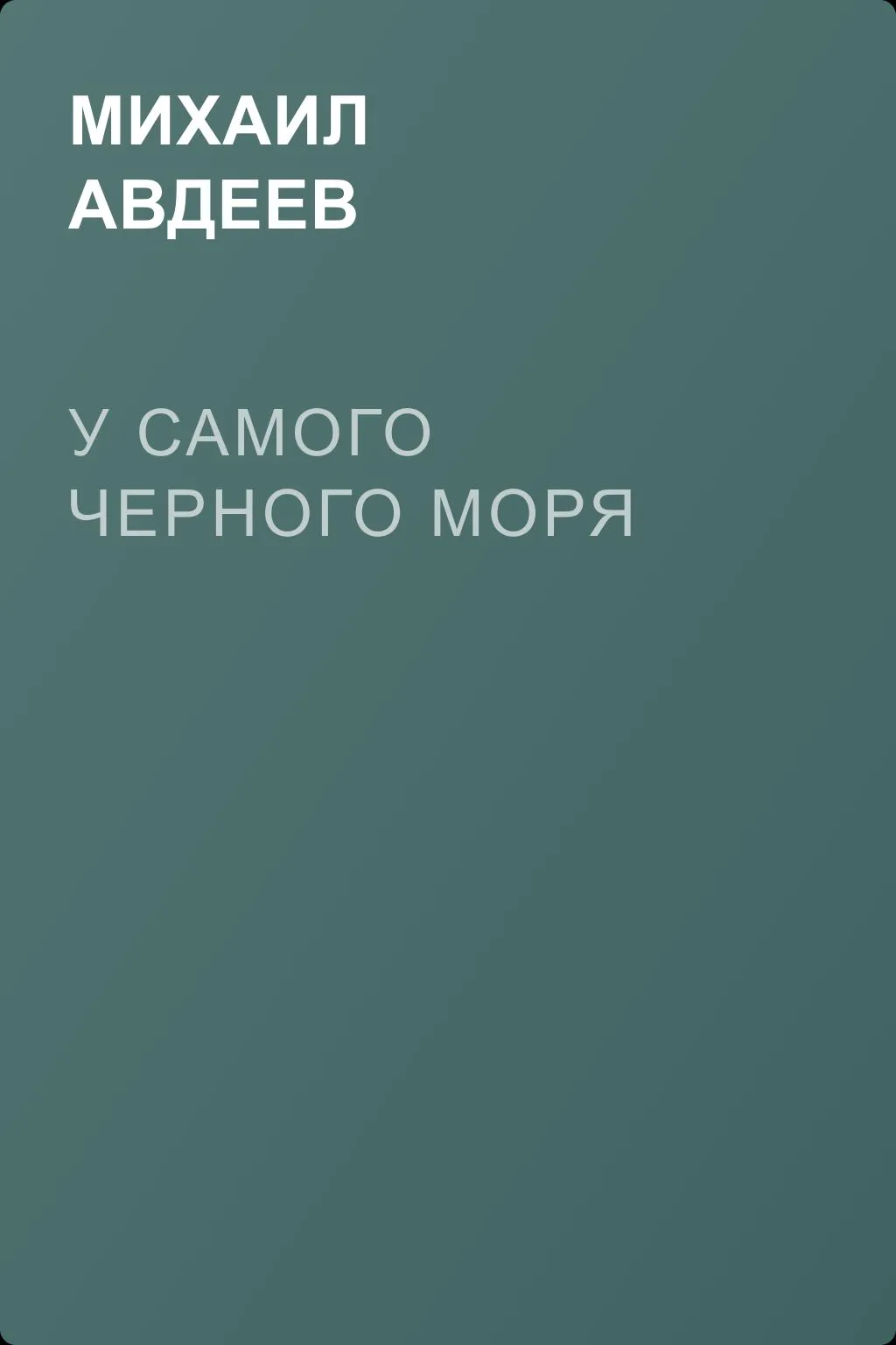 У самого Черного моря — обложка книги