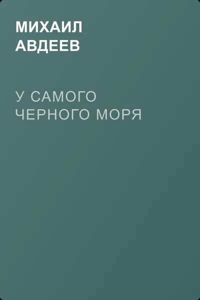 У самого Черного моря — обложка книги