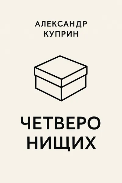 Четверо нищих — обложка книги
