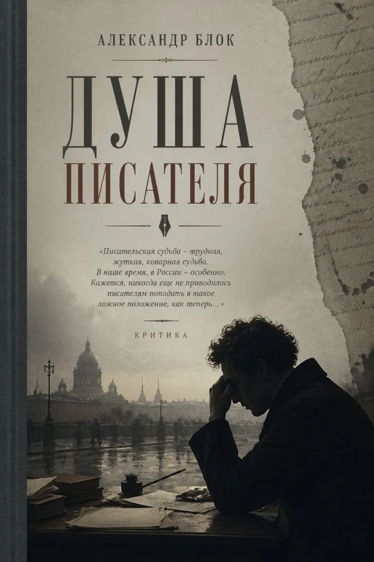 Душа писателя — обложка книги