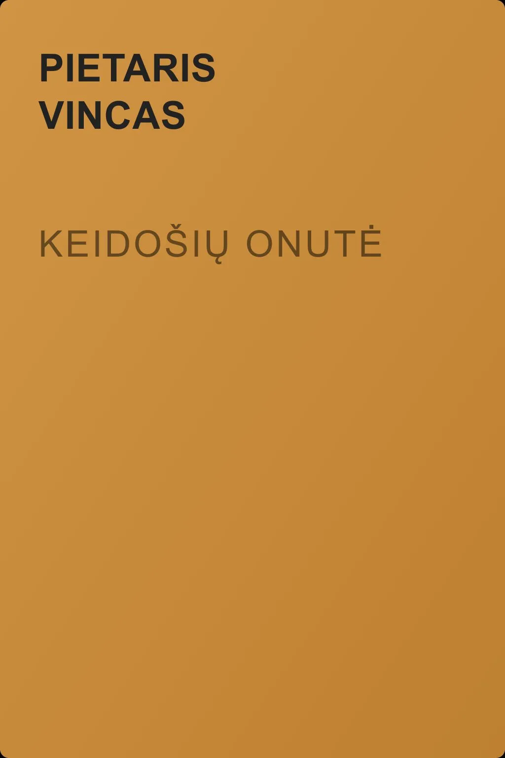 Keidošių Onutė — обложка книги