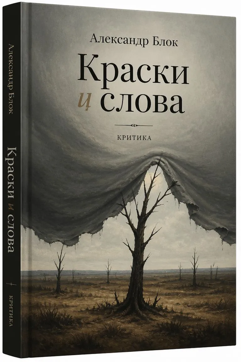 Краски и слова — обложка книги
