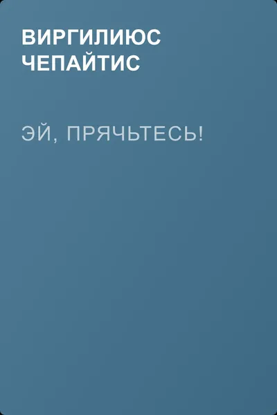 Эй, прячьтесь! — обложка книги