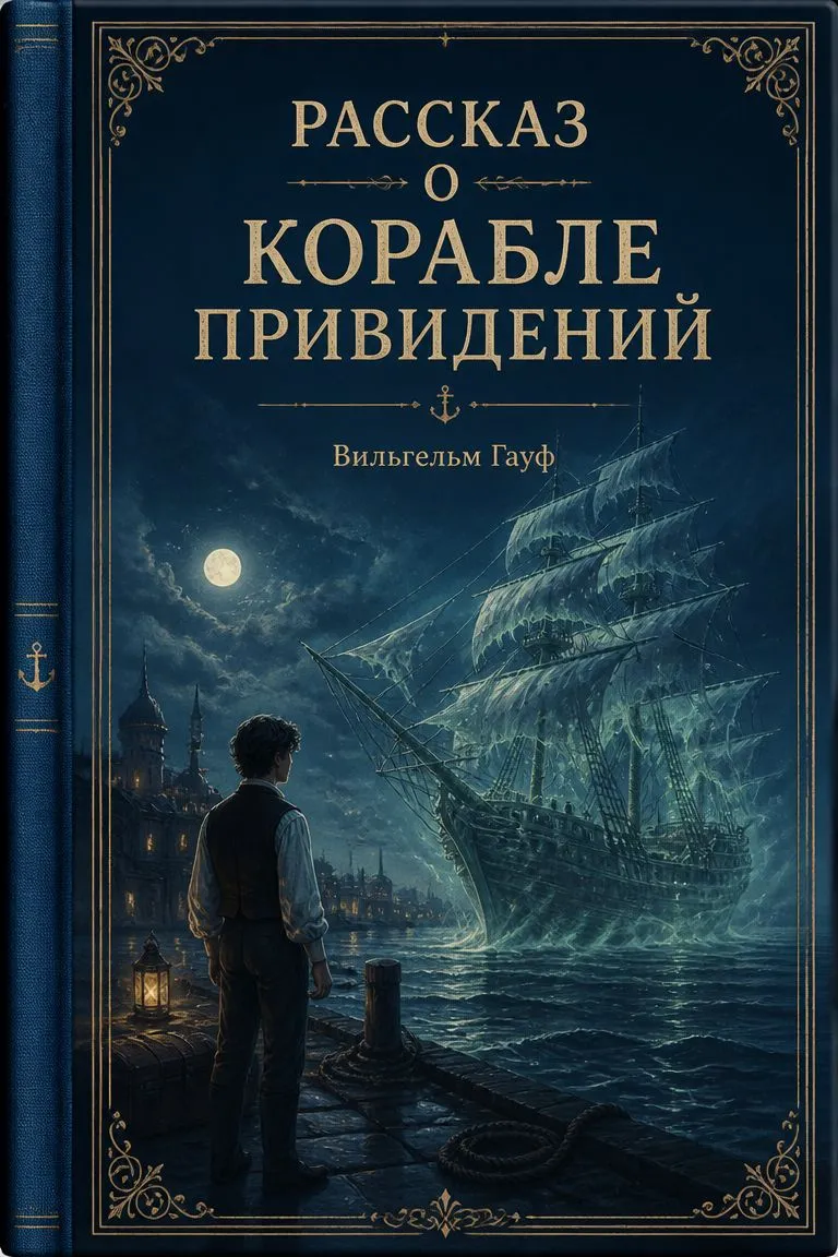 Рассказ о корабле привидений — обложка книги